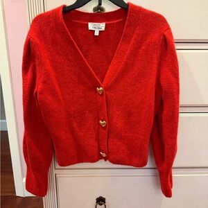 And other stories red heart cardigan